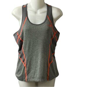 The North Face FlashDry Gray Racerback Athletic Tank Top Size Medium